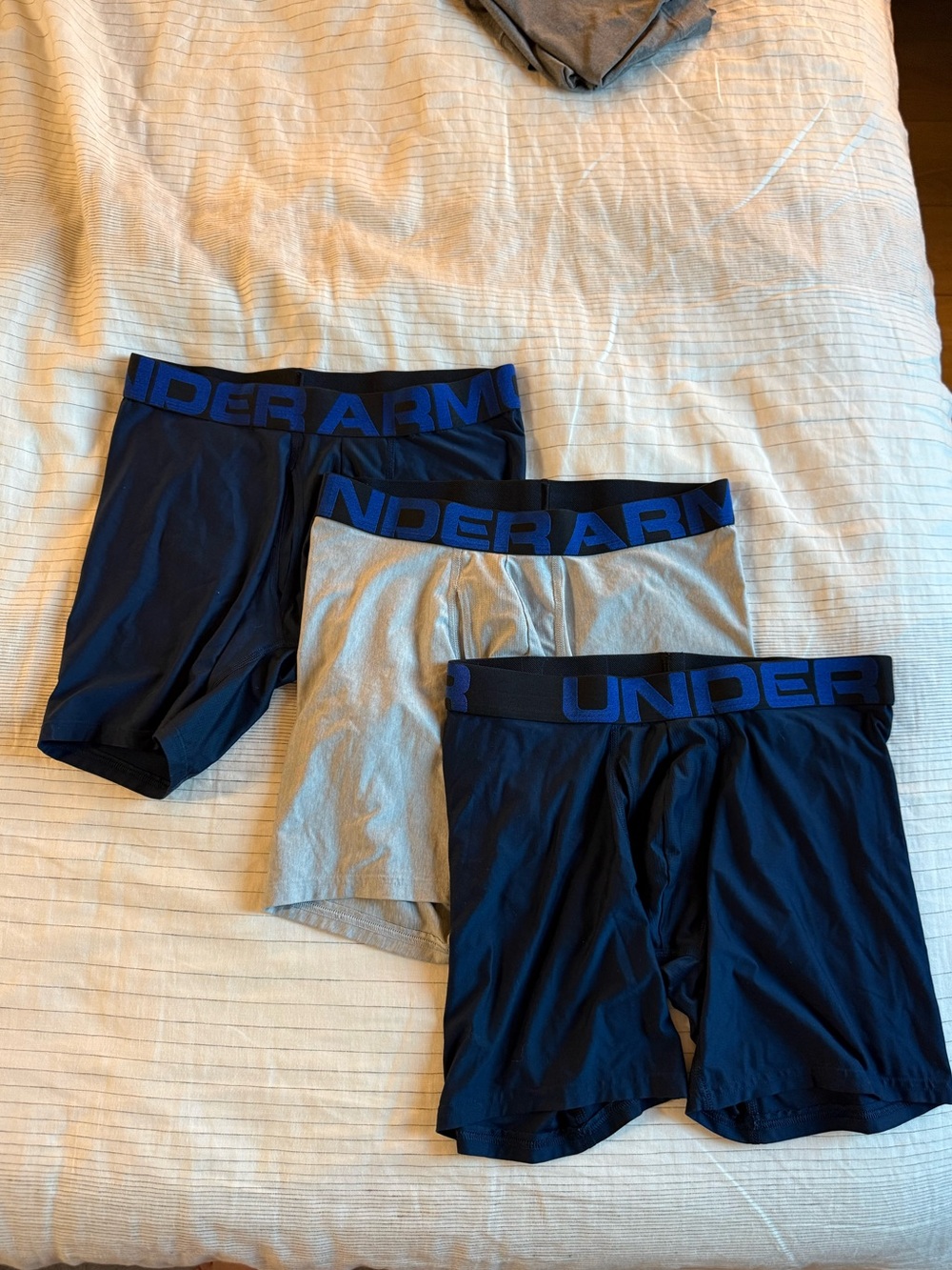Under Armour Men’s Performance Boxer Briefs Bundle (x3)